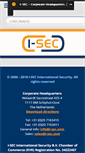 Mobile Screenshot of i-sec.com