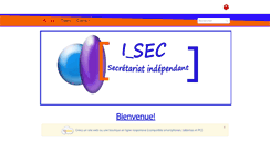 Desktop Screenshot of i-sec.be